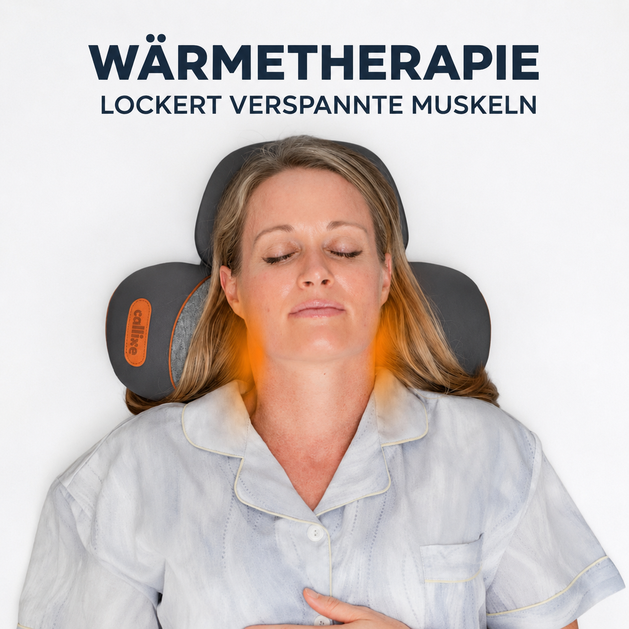 Zaleeko™ 3-in-1 Nackenmassagekissen mit Wärme-, Vibrations- & Traktionstherapie